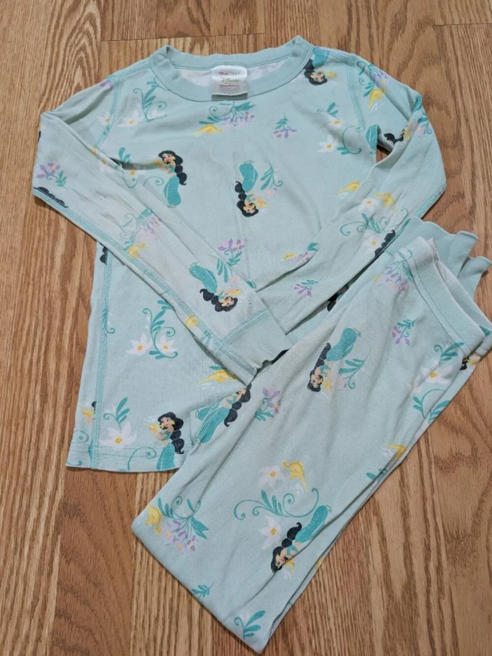 Hanna Andersson Girls 6/7 Long John Pajama Bundle Peru Fair